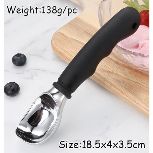 Isske - Skridsikker - Zinklegering - Sort - 18,5 cm - Multifunktionel