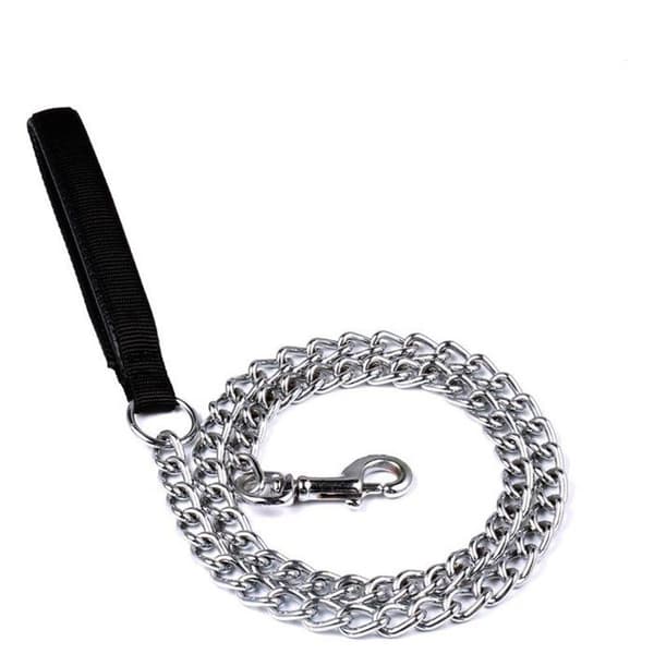 180 cm metall hundebånd anti-bitt