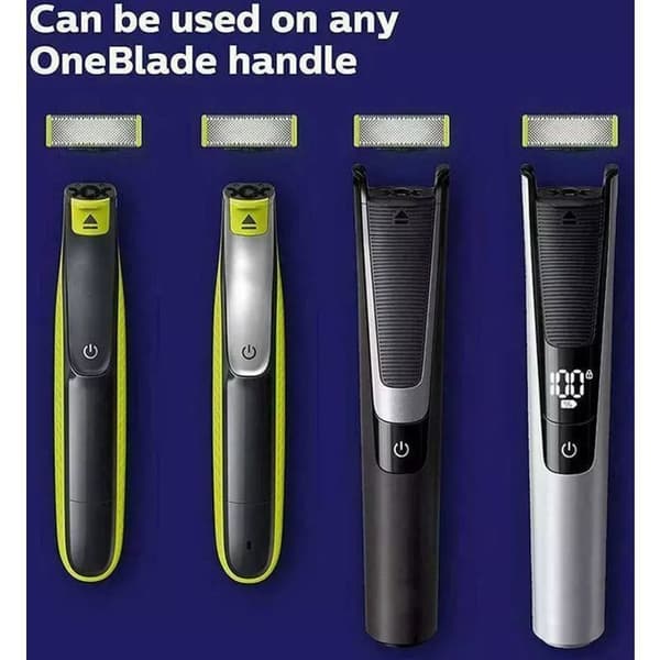 Erstatningsblader for Philips OneBlade QP2520/QP2630 Label