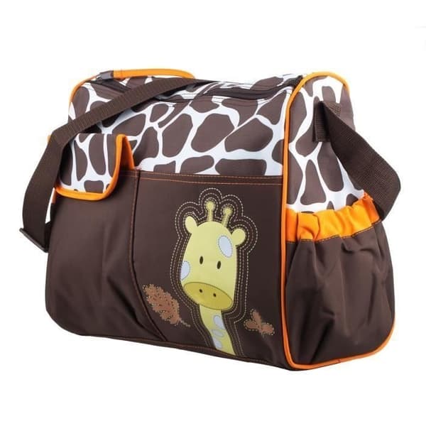 (Giraff) CODREAM Blöjväska - Giraff - Vardags - Brun - Unisex