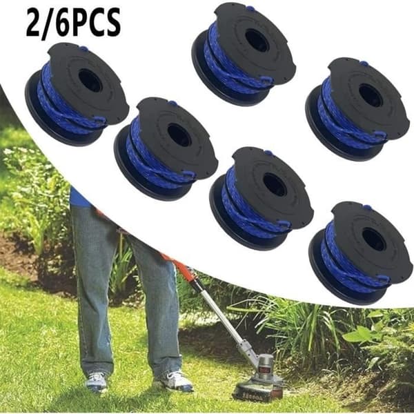 (6 stk.) Spoler til Black & Decker GL652 GL653 GL65 buskrydder - pakke med 6 -