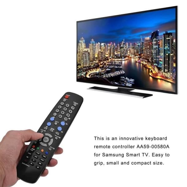 Erstatningsfjernkontroll til smart-TV for SAMSUNG BN59-00684A