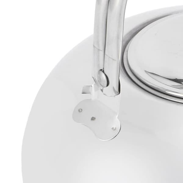 (Sølv) Tekande - MINIFINKER - 304 Rustfrit Stål - 18 cm - Sølv - Bærbar Elkedel