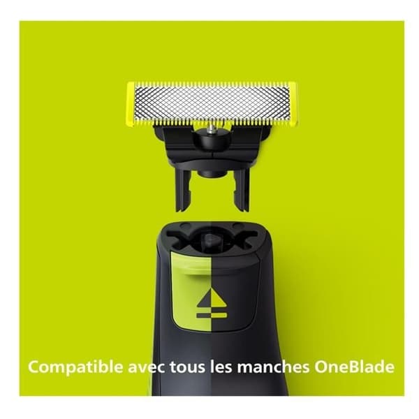 OneBlade barberblad kompatibelt med OneBlade erstatningsblader for menn, 5 deler
