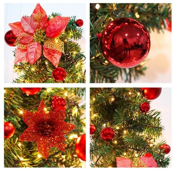 Kunstige julelyslenker - LED - 2,7m