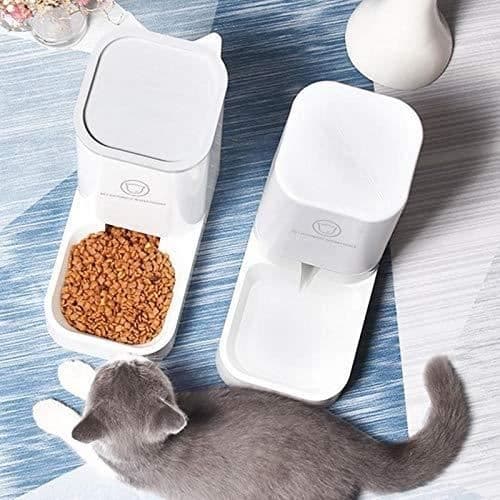 Automatisk maddispenser - Uspecificeret - 1 stk. - Plastik - 2,1 kg -
