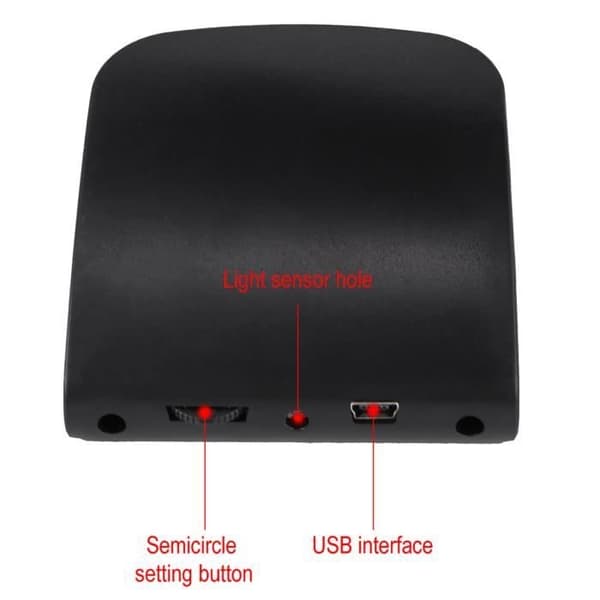 Bilens HUD Head-up-display OBD2 P10 Hastighetsvarning
