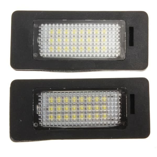 NEUFU 2x LED Nummerpladelygter Til BMW E39 E60
