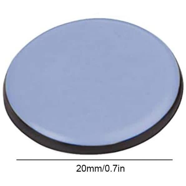 Möbelglidare - Teflon - 20mm - Självhäftande - 16-pack - Möbelskydd
