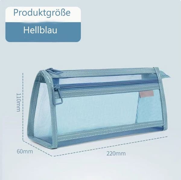stk. dobbeltlags nettingpennal romslig