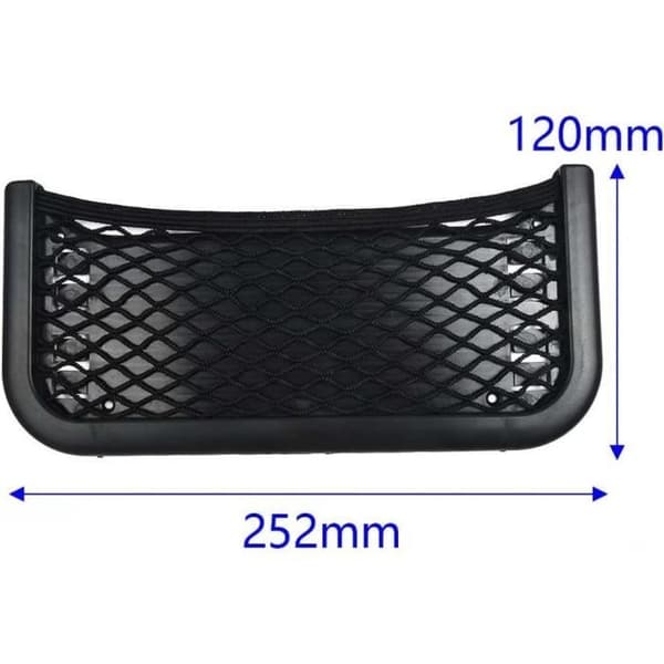 Förvaringsnät - Universal - 2-pack - 252 x 120 mm - Slitstarkt - Hållbart
