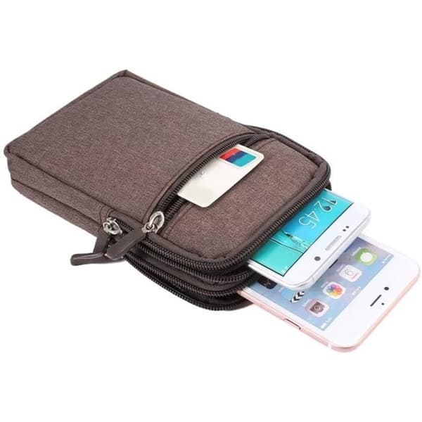 (Brun)Veske - Noname - Universal - 6,3 tommer - Brun -