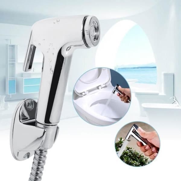 Bidet Toilet Brusespray Sæt - Mærke - Model - Krom -