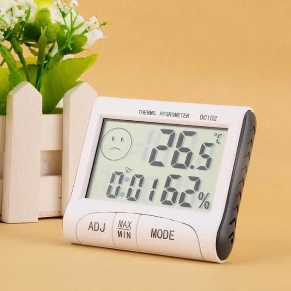 Inomhustermometer - MOO - DC102 - Digital - LCD - Trådlös