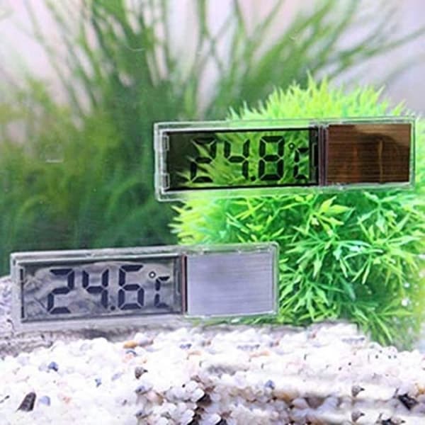 Fisketanktermometer Akvarium Vanntemperaturmonitor Nedsenkbar sensor, tilfeldig