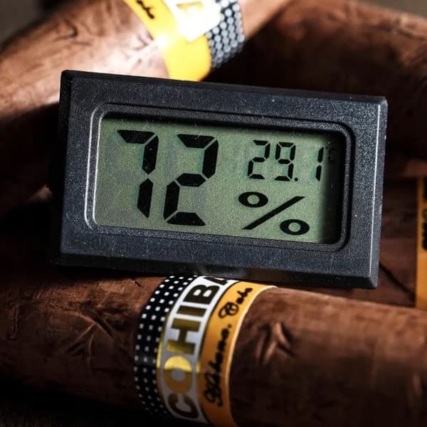 2-i-1 digitalt hygrometer, termometer og fugtighedsmåler
