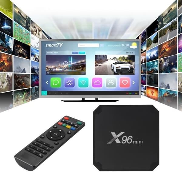 Android TV -boksi - XCSOURCE - X96 Mini - 4K HD - 2 Gt RAM - 16 Gt ROM ...