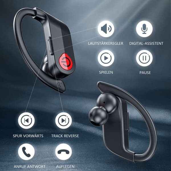 Vandtætte 5.3 Over-Ear Bluetooth-hovedtelefoner