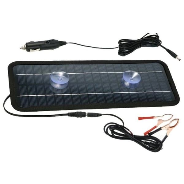 Solcellepanel, 18V 20W bærbart solcellepanel drevet av backupbatteri for bil båt utendørs
