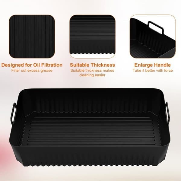 Tilbehør til Ninja Air Fryer 10,4L Double Stack AF500eu Foodi Flex Flexskuffe 10,4L