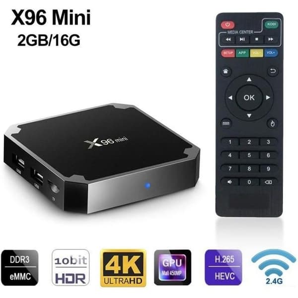 X96 mini multimedia-TV-box Android 7.1 2 GB + 16 GB
