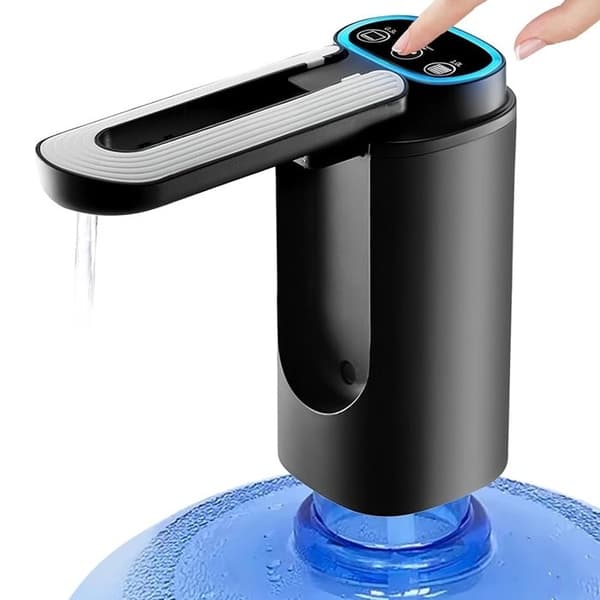 Automatisk vattenflaskpumpdispenser för 5-gallons typ-C-flaskor