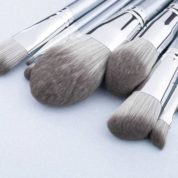 14 professionella sminkborstar, foundationborste, ögonskuggsborste, ansiktsmakeupborstar