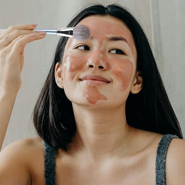 14 professionella sminkborstar, foundationborste, ögonskuggsborste, ansiktsmakeupborstar