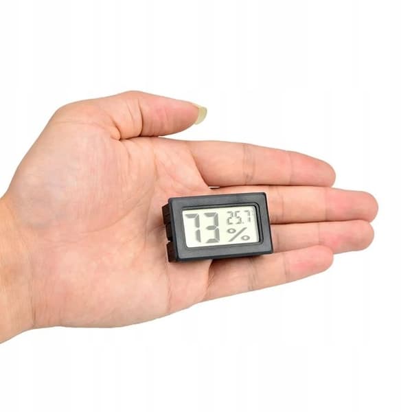 2-i-1 digitalt hygrometer, termometer og fugtighedsmåler