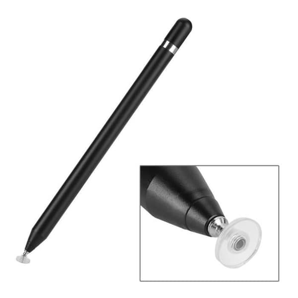 Kapacitiv touch-styluspen til Android - iOS - Windows - Telefon, tablet, iPad (sort)