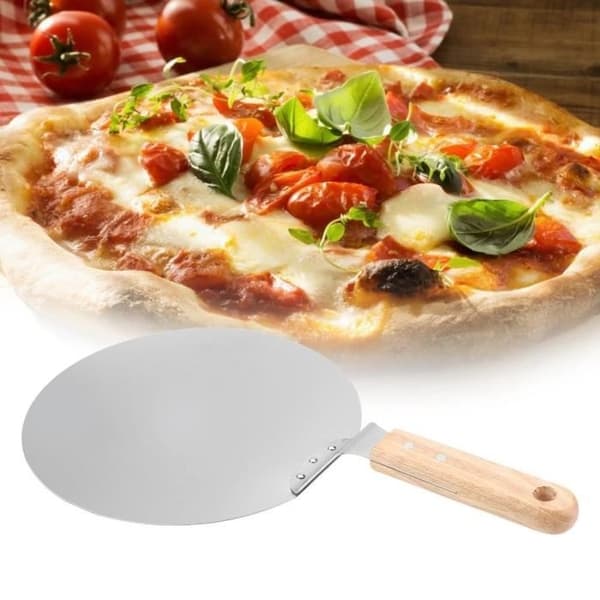 Rund pizzaspade för pizzaspade för kökstillbehör