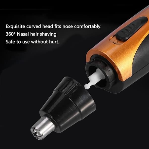 1 elektrisk klipper - DRFEIFY - Genopladelig - Rustfrit stål - USB-oplader - Stille