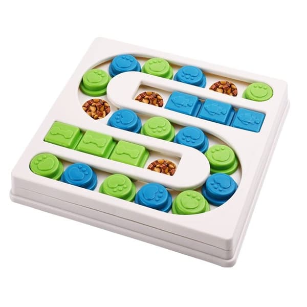 Intelligent hundleksak - Ej specificerad - Ej specificerad - Interaktivt pussel - Blandade färger - 25,5 cm