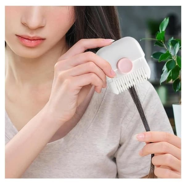 1 split end trimmer split end fjerner split end hårklipper dobbeltsidet design med cover,