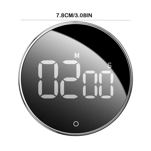 Timer - Timglas, Magnetisk Digital Kökstimer, För Matlagning, Dusch, Studie, Stoppur, Räknare - Typ