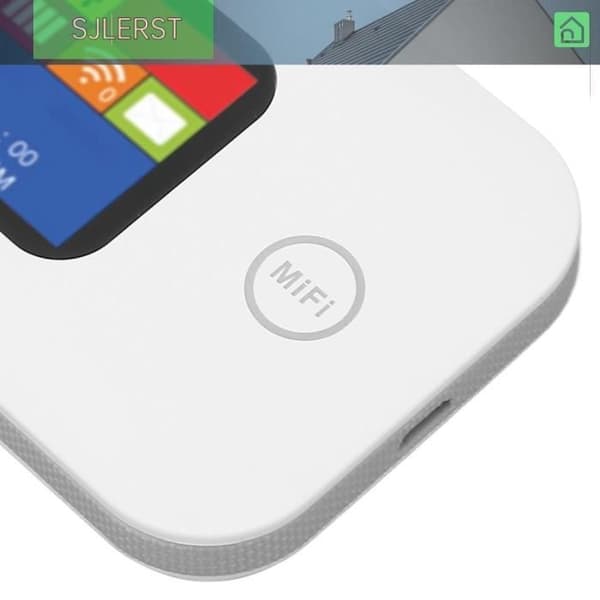sjlerst Mobil WiFi Hotspot 4G WiFi-router 150 Mbps, SIM-kortplats, stöder 10 datorer
