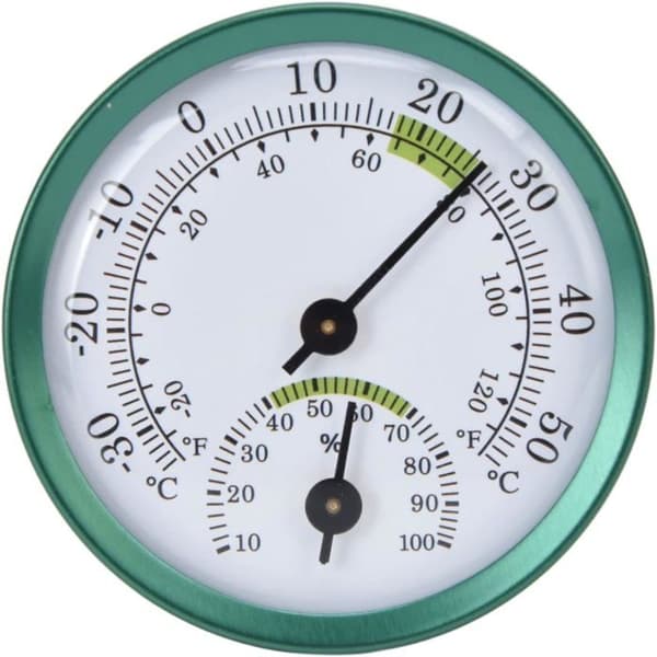 Inomhustermometer, hygrometertermometer, inomhustemperaturmätare, växthustermometer