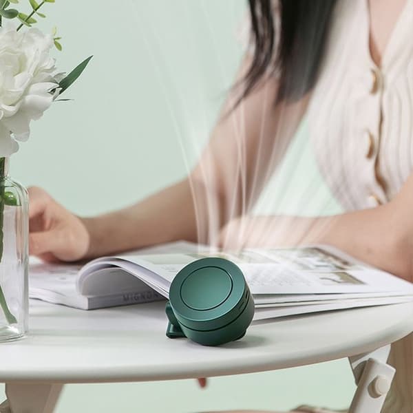 Mini-klipsventilator, nakkeventilator, taljeventilator, luftkøling, USB-ventilator, VVS, opvarmning < Opvarmning