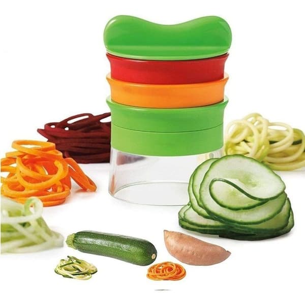 Spiralizer håndspiralizer for grønnsaker spaghetti potet for aspargesskreller