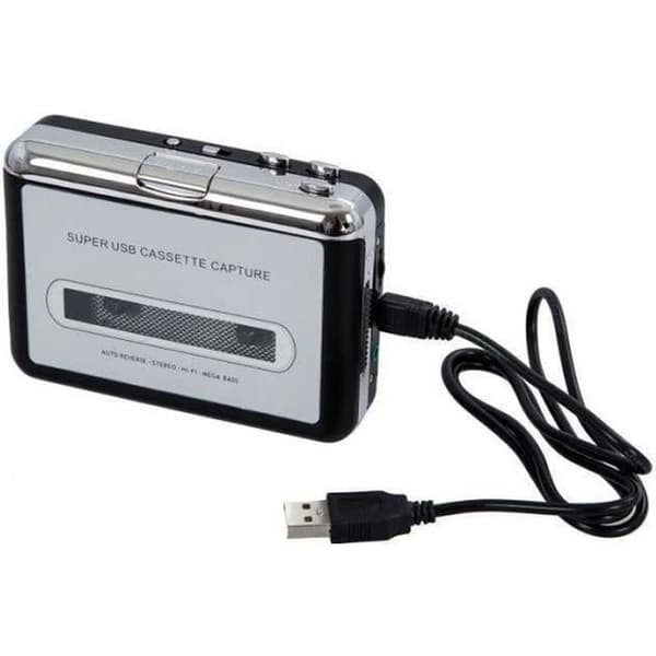 Kassetteafspiller - YWEI - GB18232 - USB-konverter - Sort - MP3-lyd