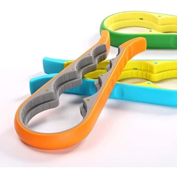 i 1 multifunktionel glasåbner - Orange - Ergonomisk - Moderne design - PP +