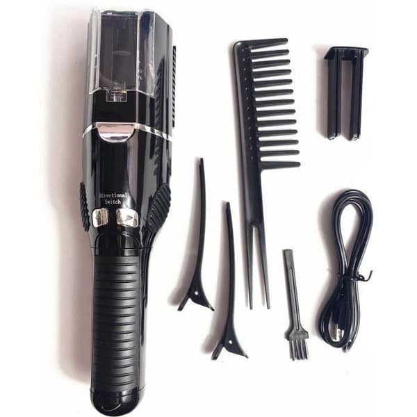 Sort poseløs professionel trimmer med split-tip 1-4 tommer 1-8 tommer, skønhedstilbehør til hårklipning