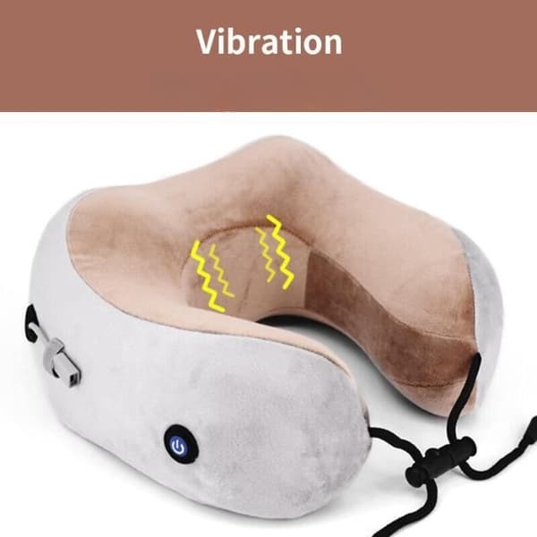 ELEKTRISK MULTIFUNKSJONELL NAKKEMASSAGER PUTE