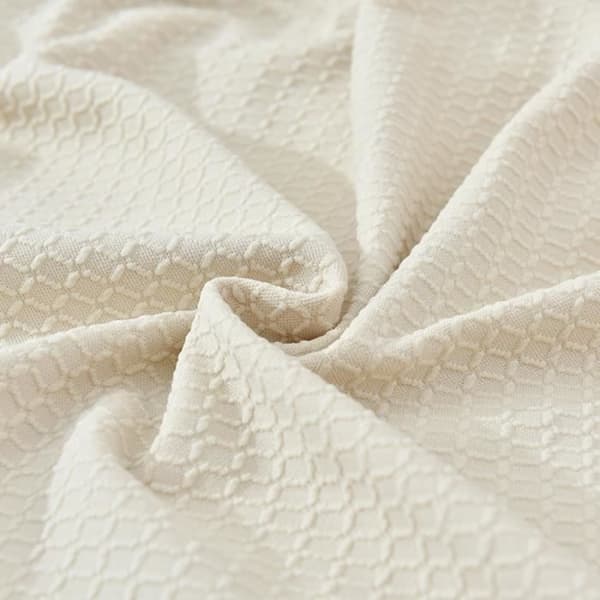 (Beige) Elastisk sofatrekk - Vanntett trekk - 3-seter - Beige