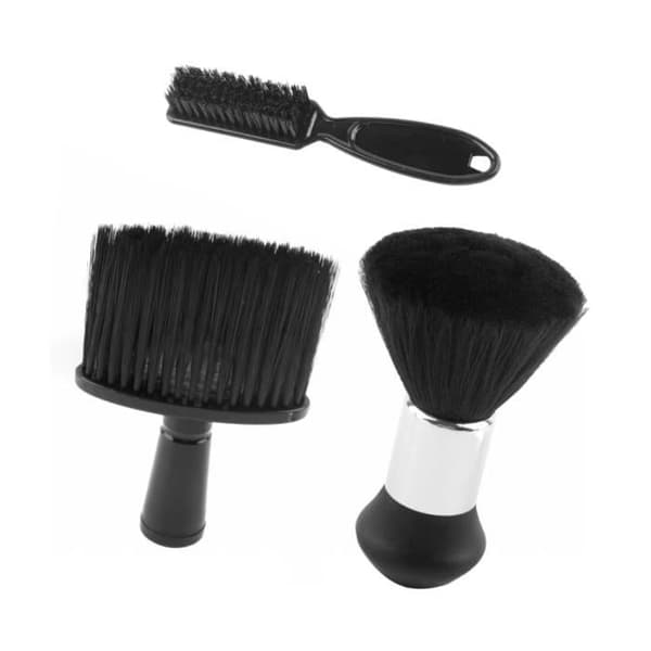Halsbørster - Frisør - 3 stk. - Bløde - Ergonomiske - Bærbare