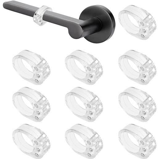 (Transparente) Dørstoppere - ZGEER - Oval - Transparent - PVC -
