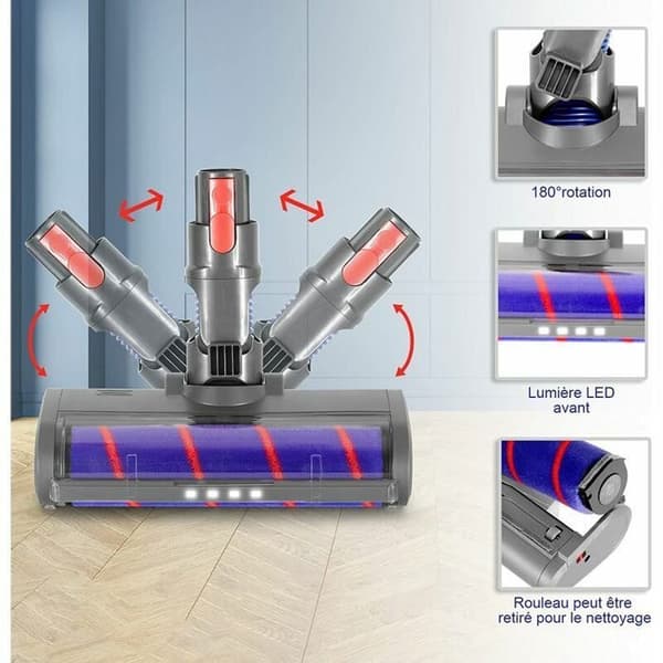 Dyson udskiftningsbørstehoved til v11v10v8v7 flere farver largeight
