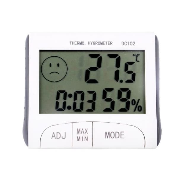 Inomhustermometer - MOO - DC102 - Digital - LCD - Trådlös
