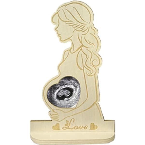 Fotoramme - Uspecificeret - Sonogram - Rund - Plast - Harpiks