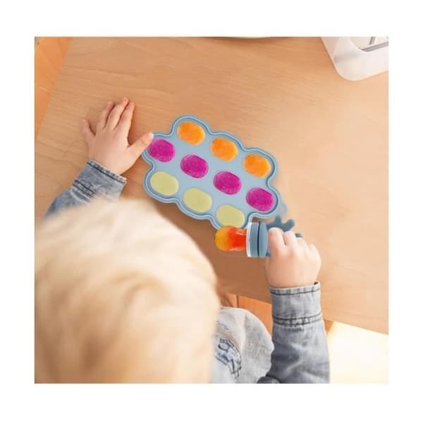 Ispopform til tandfrembrud – Silikone-ispopforme til modermælk, babymælksis - sh